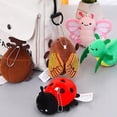 thumbnail image 2 of Serie de insectos creativos para niños, juguetes de peluche con colgante de bolsa, dibujos animados, escarabajo, mariposa, Robin, abeja, regalos de cumpleaños, 2 of 5