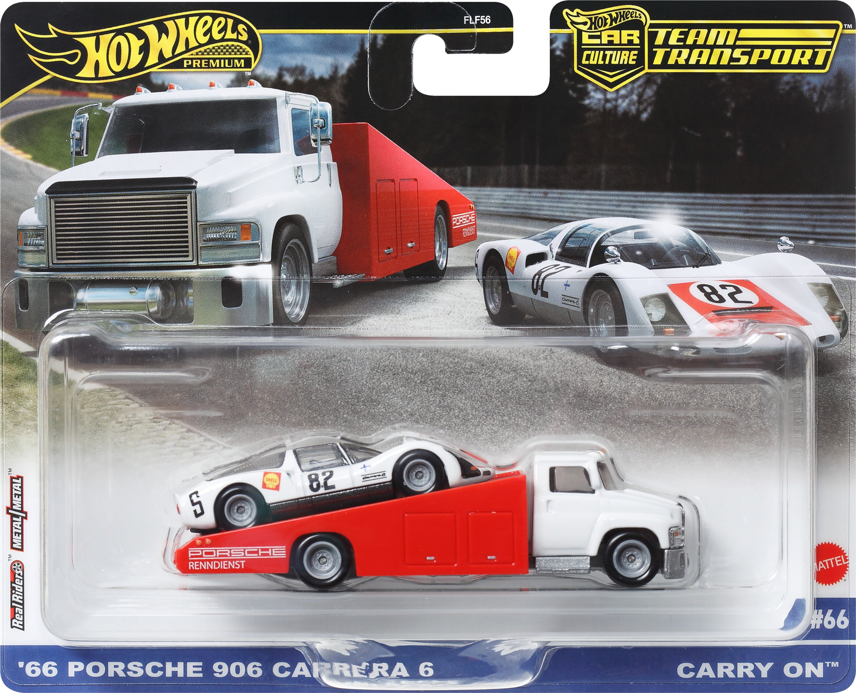 Hot Wheels Team Transport Truck Race Car Gift for Racing Collectors Walmart