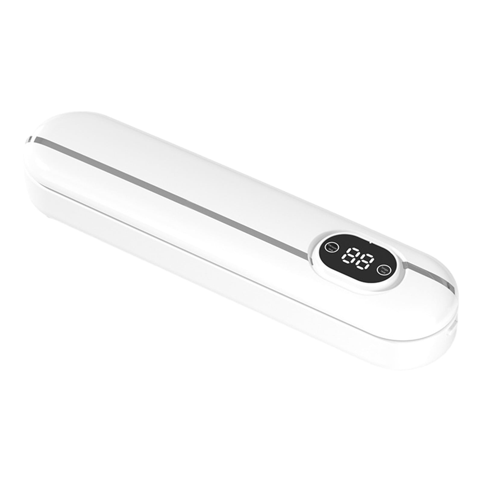 Byujiro Mini Vacuum Sealer Machine with 10 Vacuum Bags, Automatic Household Food Sealer, Compact Air Sealing System for Food Storage, Meal Prep & Kitchen Organization