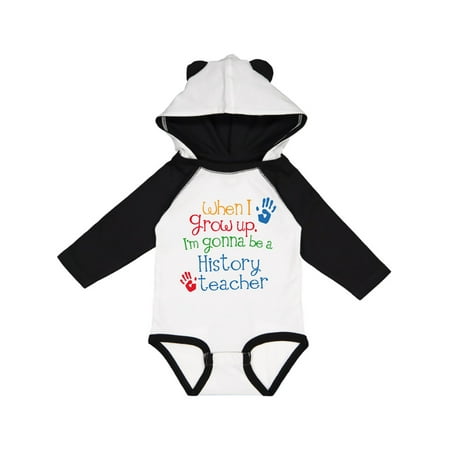 

Inktastic Future History Teacher Historian Gift Baby Boy or Baby Girl Long Sleeve Bodysuit