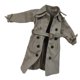 thumbnail image 4 of Chaqueta de moda a escala 1:12 para figuras de acción y muñecas miniatura de 6 pulgadas. Gris, 4 of 7