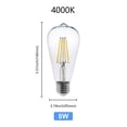thumbnail image 1 of Bombilla Edison E27, E14, B22, 220V, 4W, 6W, 8W, C35, G45, A60, G80, G95, 1 of 4