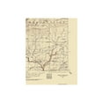 thumbnail image 2 of Topographical Map - Mt Adams Washington Quad - USGS 1904 - Vintage Wall Art, 2 of 4