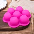 thumbnail image 4 of Contenedor reutilizable para alimentos y comida para bebés, bandejas con tapa a presión, 7 compartimentos (color rosa), 4 of 6