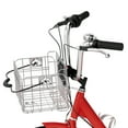 thumbnail image 6 of Uforic 7-Speed Adult Tricycle, 24''  Three-Wheel Cruiser with Detachable Baskets, Red, 6 of 8