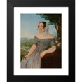 thumbnail image 2 of Jozef Božetech Klemens 12x14 Black Modern Framed Museum Art Print Titled - Portrait of Z. Szmrecsanyi (1844), 2 of 5