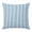 Sky Blue, variant on Throw Pillow Covers 16x16 Inch, Olive Green Decorative Pillow Cases for Couch Sofa Bed, Vintage Traditional Vertical Stripes Texture Cotton Linen Square Home Decor Pillowcases with Hidden Zipper