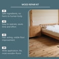 thumbnail image 5 of Wood Repair Kit, Professional Wood Floor Scratch Repair, Hides Nicks and Scratches, Restores Finish for Hardwood, Laminate Table Cabinet, 1 Pack, 5 of 6