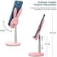 thumbnail image 5 of RV Rose-Soporte para teléfono celular, ángulo ajustable en altura para escritorio, compatible con todos los teléfonos móviles, iPhone, Samsung, Pixel, iPad, tableta (10,2-10"), 5 of 5