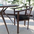 thumbnail image 2 of Modern Dining Chair Cushion Pads - Black, 2 of 6