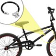 thumbnail image 2 of 37cmx12mm Bicicleta Candados Reflectantes Anti Robo Anillo Candado con Llave Negro Unique Bargains candados para bicicletas con cable, 2 of 8