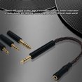 thumbnail image 3 of Cable Adaptador De Auriculares Hembra De 3,5 Mm A Macho De 2,5 Mm, 3,5 Mm Y 4,4 Mm, Cable Adaptador De Chapado En Plata Estéreo Hembra A Macho De 3,5 Mm Para Teléfonos, 3 of 8