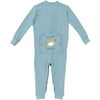 Sandra Magsamen Personalized Toddler Boy Little Monkey Long Johns, Light Blue
