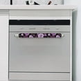 thumbnail image 3 of Yuyamidu Purple Rose Refrigerator Door Handle Cover, Anti-Scratch Fridge Oven Microwave Handle Protective Cover for Indoor Decoration, Refrigerator Handle Covers Set of 4, 3 of 7