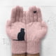 thumbnail image 3 of Sonducket Guantes de algodón suaves y duraderos para mujeres que mantienen el calor en invierno guantes de punto guantes de invierno guantes y mitones rosa, 3 of 6