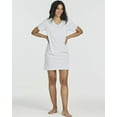 thumbnail image 6 of 3 Pack: Women's Cotton Short Sleeve Nightgowns Sleepshirt Nightshirt (Available In Plus Size), 6 of 6