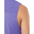 thumbnail image 6 of Lee Womens and Plus Smocked High-neck Tank Top, S-4X, 6 of 7