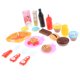 thumbnail image 5 of Caja de 24 piezas de cocina para niños, juego de roles, comida, pizza, postres, , juguete para niños Baoblaze Los niños pretenden jugar juguetes, 5 of 8