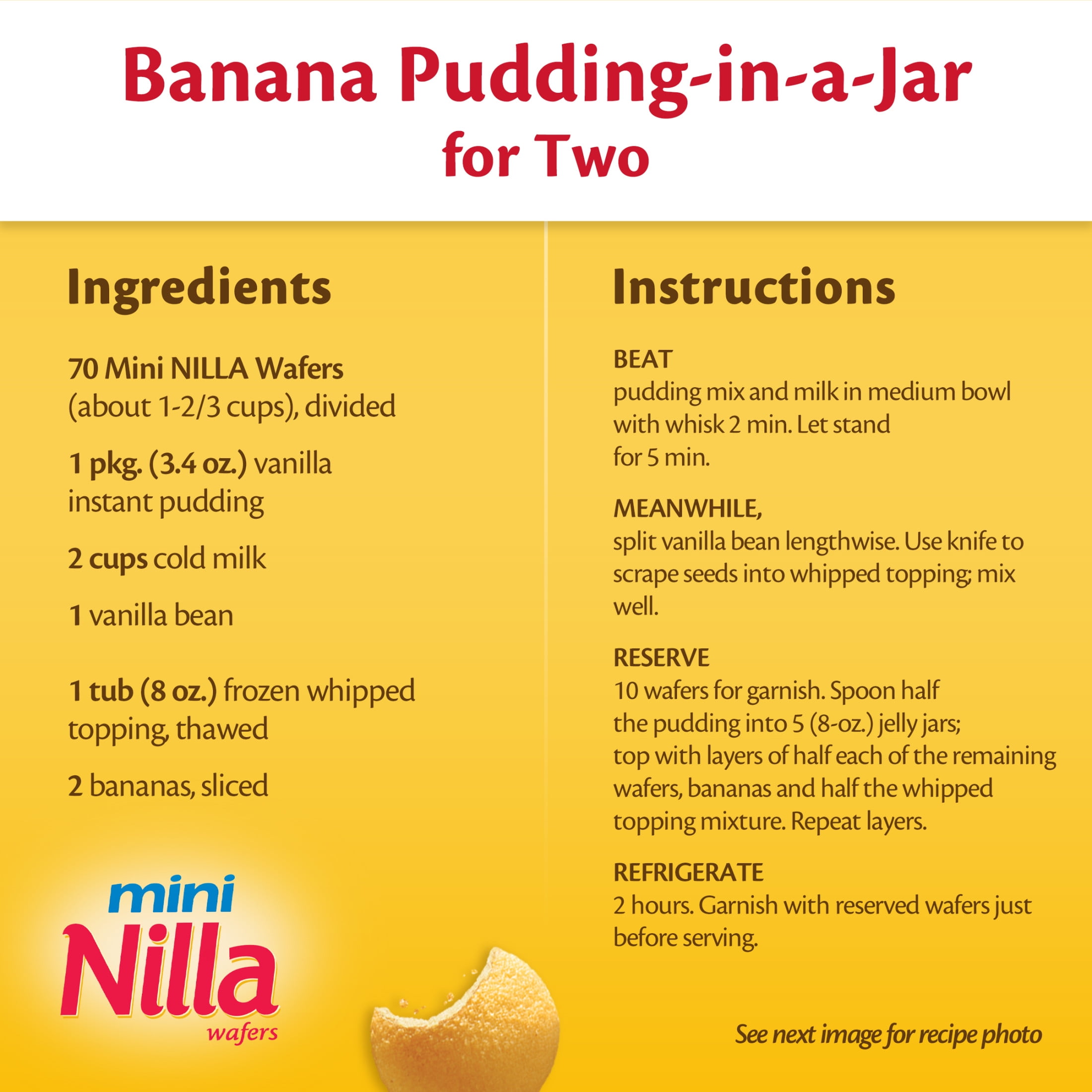 NILLA Wafers Mini Cookies, Vanilla Wafers, 12 Snack Packs