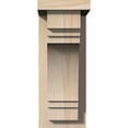 thumbnail image 2 of 5 1/2"W x 10"D x 14"H Pescadero Smooth Corbel w/Backplate, Douglas Fir, 2 of 9