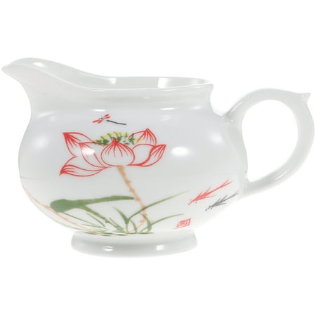 

Gravy Boat with Handle Porcelain Sauce Pitcher for Salad Dressings Milk Cream