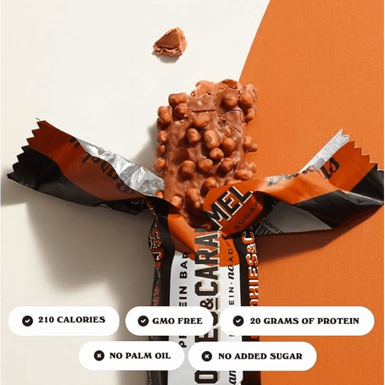 Barebells Protein Bars Cookies & Caramel 12ct, 20g High Protein
