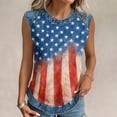 thumbnail image 5 of Trgacdwlo Patriotic Women's Tank Tops Raglan Women's Sleeveless Shirts We the People Stars Stripes 250th Anniversary USA Shirt Women, 5 of 6
