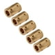 thumbnail image 3 of Acoplamiento de eje de 5 uds., 22mm de longitud, 14mm de diámetro exterior, 5 a 8mm de diámetro interior, acoplador rígido, Conector de eje de Motor de latón, 3 of 12