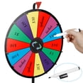 thumbnail image 6 of Zeny 24" Color Prize 14 Slots Dry Erase Marker & Eraser for Carnival Spinnig Game, 6 of 10