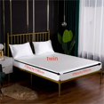 DEKAXID 3pcs/4pcs Washed Ice Silk Satin Fitted Sheet Set Solid Color