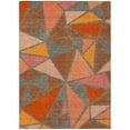 thumbnail image 2 of Addison Rugs Chantille Indoor/Outdoor Transitional Geometric Rust Washable Rectangle Rug, 3' x 5', 2 of 6