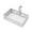 White, variant on Nnndbs Under Desk Hidden Organizer with Metal Storage, Clamp On Slide Out Drawer for Desk, Space Saving Office Desk Tidy for Pens Pencils Supplies`