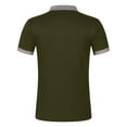 thumbnail image 3 of Men's Four Seasons Leisure Fashion Design Lapel Button Short Sleeve, 3 of 6