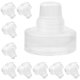 thumbnail image 4 of 10 Uds tapón de vidrio en forma de T tapón de vino tapones de vidrio para botellas tapón de botella de vino reutilizable, 4 of 5