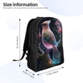 thumbnail image 4 of Fuzoiu Bird 3 Print Laptop Backpack,Work Business Backpacks, Large Capacity Nurse Bag College Bookbag for School, Waterproof Casual Daypack for Travel, 4 of 8