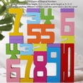 thumbnail image 3 of Colorful Number Stacking Blocks - 20PC Wooden Math Toy, 3 of 7