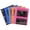 multicolor1, variant on DoDoMagxanadu 3 Ring Binder Pencil Pouch, 11"x9" Zipper Pencil Case with 3 Pockets & Mesh Window, Heavy Duty Waterproof Organizer Bag for School Supplies, Cables, Earbuds and Makeup,5 Pack