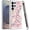 Pink, variant on For Samsung Galaxy S26 Ultra Phone Case, Fashion Rose Flower Floral, 3D Bling Crystal Full Diamonds Pearl Sparkle Rhinestone Glitter Hybrid Cover for Galaxy S26 Ultra - Gold
