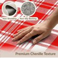 thumbnail image 6 of ODIKA 5'x7' Washable Area Rug Non-Slip, Chair-Friendly Checked Motif Farmhouse Gingham Border Frame Plaid Checkered Refined Structured for Dining Room, Under Table, Home Office, 6 of 7