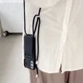 thumbnail image 3 of Luxuly Simple Card Bag Strap Cord Chain Phone Case For iPhone 14 13 12 11 Pro Max XR XS 8 7 Plus SE Necklace Lanyard Rope Cover RJ, 3 of 7