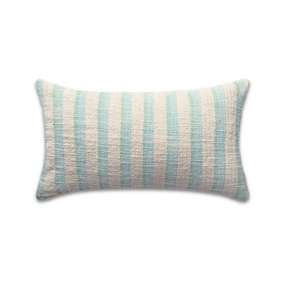 PILLOWPIA Phineas Striped Cotton Pillow Cover, 12'' x 20'', Decorative Throw Pillow Case