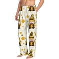thumbnail image 2 of Daiia Beekeeper Gnome Holding A Glass Men's Sleep Pant with Pockets and Drawstring,Pajama Pants-XX-Large, 2 of 9
