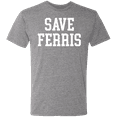 thumbnail image 1 of Save Ferris Retro Tri-Blend Tee, 1 of 2