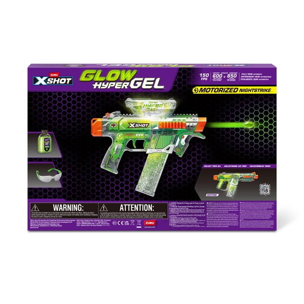XSHOT Hyper Gel Glow in the Dark NightStrike (5000 Gel Pellets