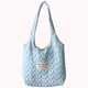 thumbnail image 5 of Bolso de hombro informal para mujer, Bolso de comestibles de gran capacidad, Color caramelo, Bolso diario para niñas, 5 of 5