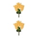 thumbnail image 3 of Ounissouiy 12 piezas de glicinia falsa, planta de vid, ratán, flores artificiales, cadena para colgar en la pared, bricolaje, sala de estar, Beige 2piezas, 3 of 6