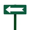 thumbnail image 1 of EverMark SSKT19-05 Golf Course Arrow Sign with Hunter Green Stake Kit, 1 of 1