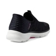 thumbnail image 5 of Skechers Women's Hands Free Slip-Ins Go Walk 6 Valentina Sneaker, Black/Multi, 8, 5 of 6