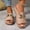 Pink, variant on YOUYEDIAN Orthopedic Sandals for Women Non Slip Slip on Arch Support Flat Wedge Sandals Wide Width Beach Slippers 2026 New Beach Orthopedic Shoes