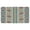 The Bohemian Square-1, variant on Boho Vintage Square Pattern (3) Welcome Doormat for Indoor/Outdoor Entrance Boho Vintage Square Pattern (3) Decoration Door Mat Kitchen Door Mat Bedroom Doormat 17x30 Inch